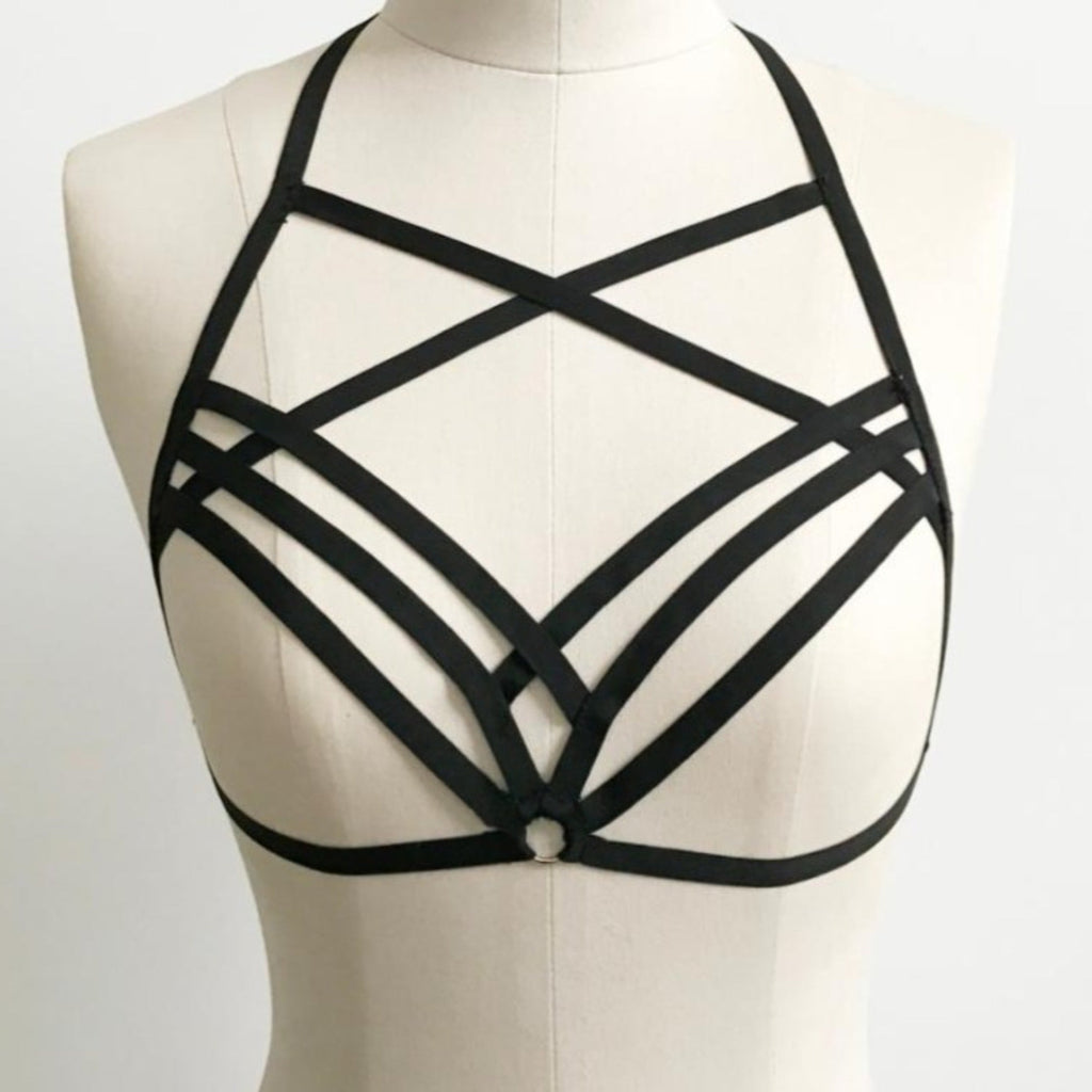 Cross Cage Bra Harness