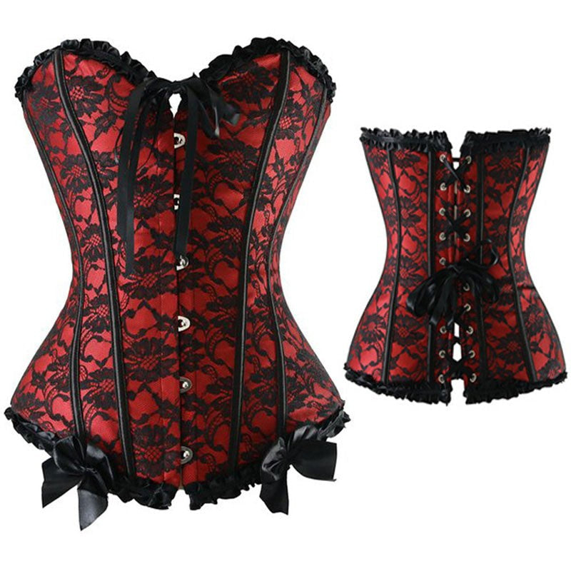 Lilith Bloodlace Corset - Creepy Goth