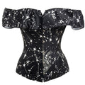 Camilia Midnight Silhouette Corset - Creepy Goth