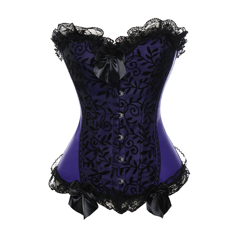 Morgana Witchfire Corset - Creepy Goth