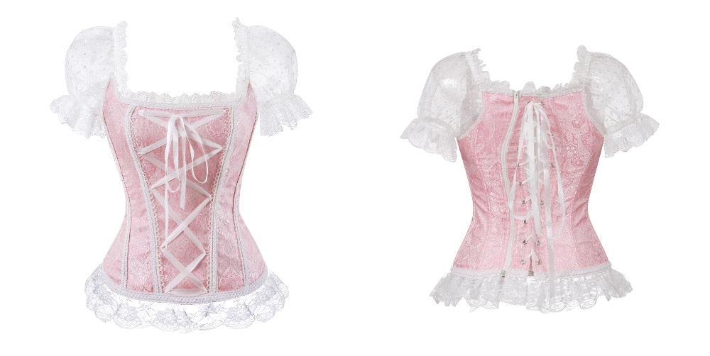 Corvina Ravenbind lace corset