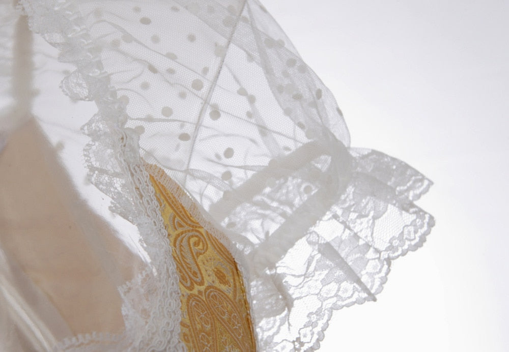 Corvina Ravenbind lace corset