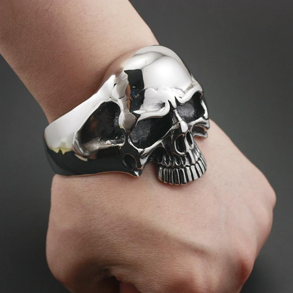 Heavy Skull Cuff bracelet