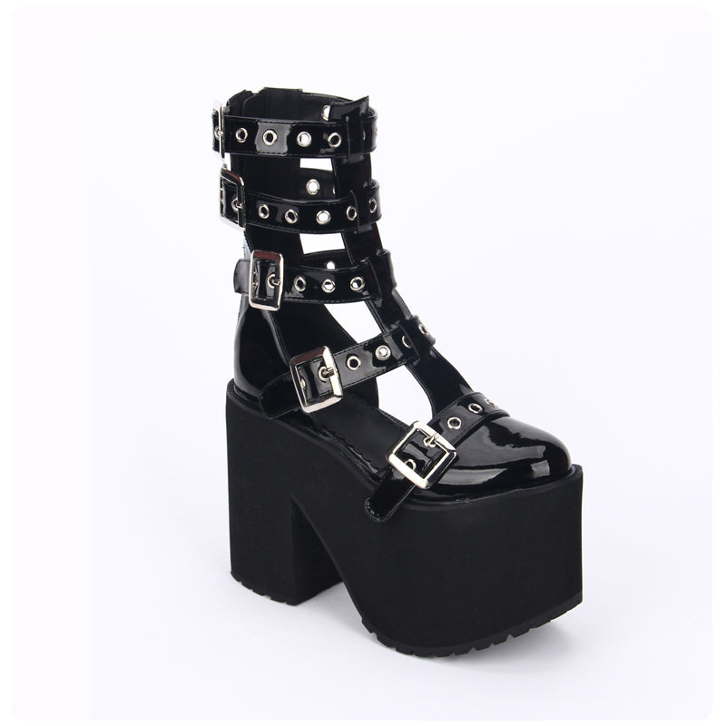 Gladiator Ghoul Sandals