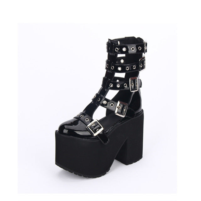 Gladiator Ghoul Sandals