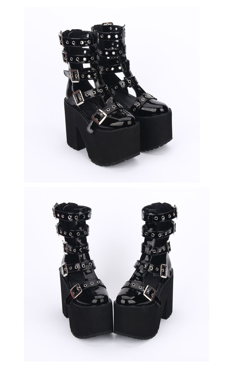 Gladiator Ghoul Sandals