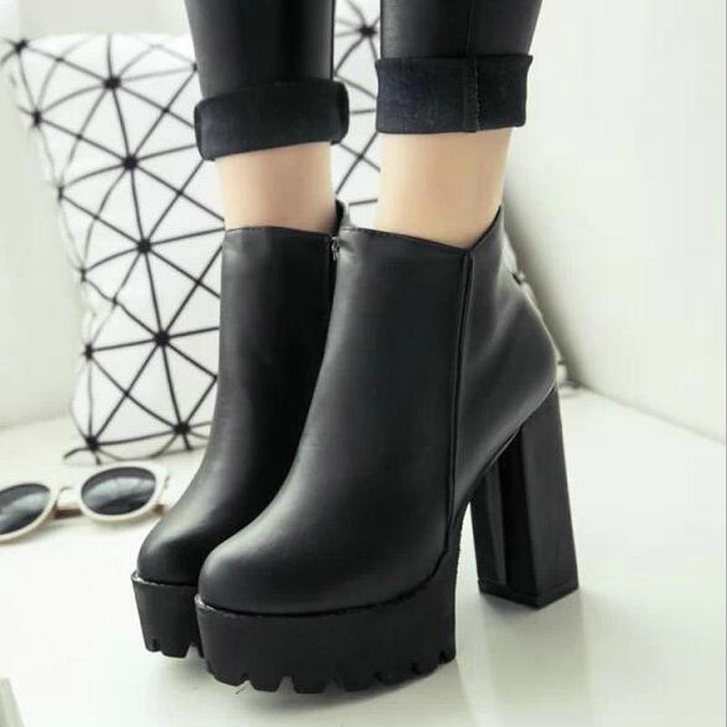 Darkling Square Toe Ankle Boots