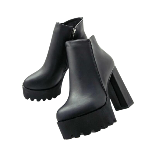 Darkling Square Toe Ankle Boots
