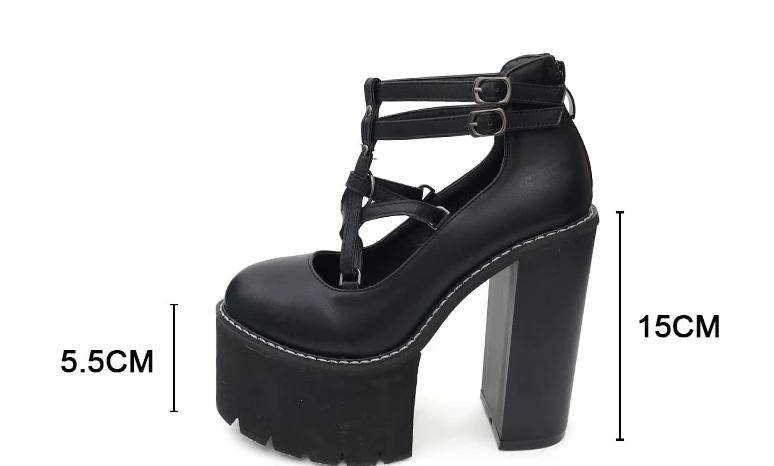 Chunky Devil Doll Sandals
