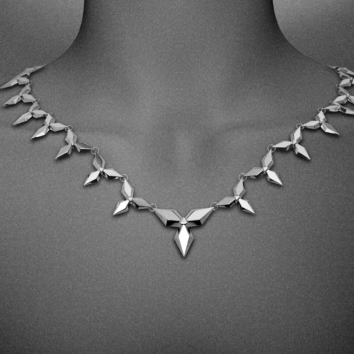 PUNK PETAL NECKLACE