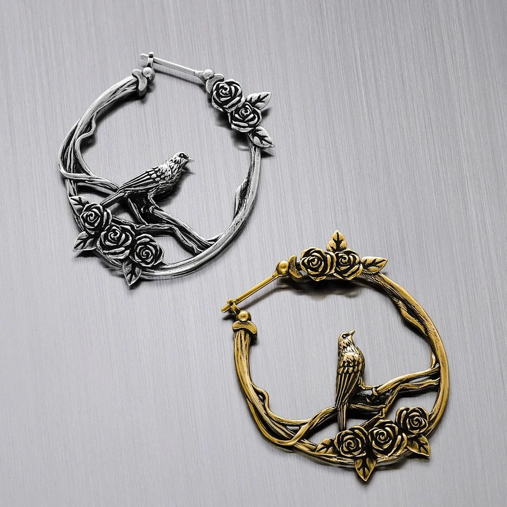 ROSEBIRD HOOP EARRINGS