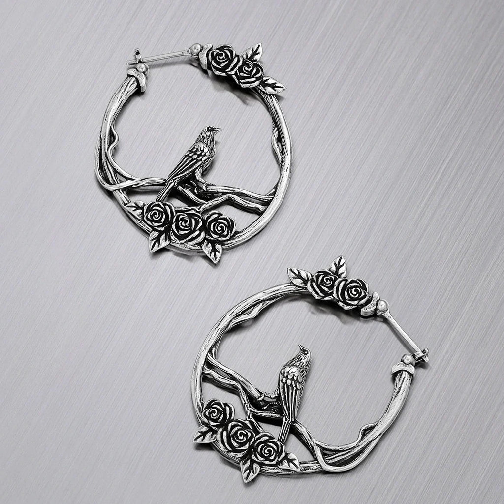 ROSEBIRD HOOP EARRINGS