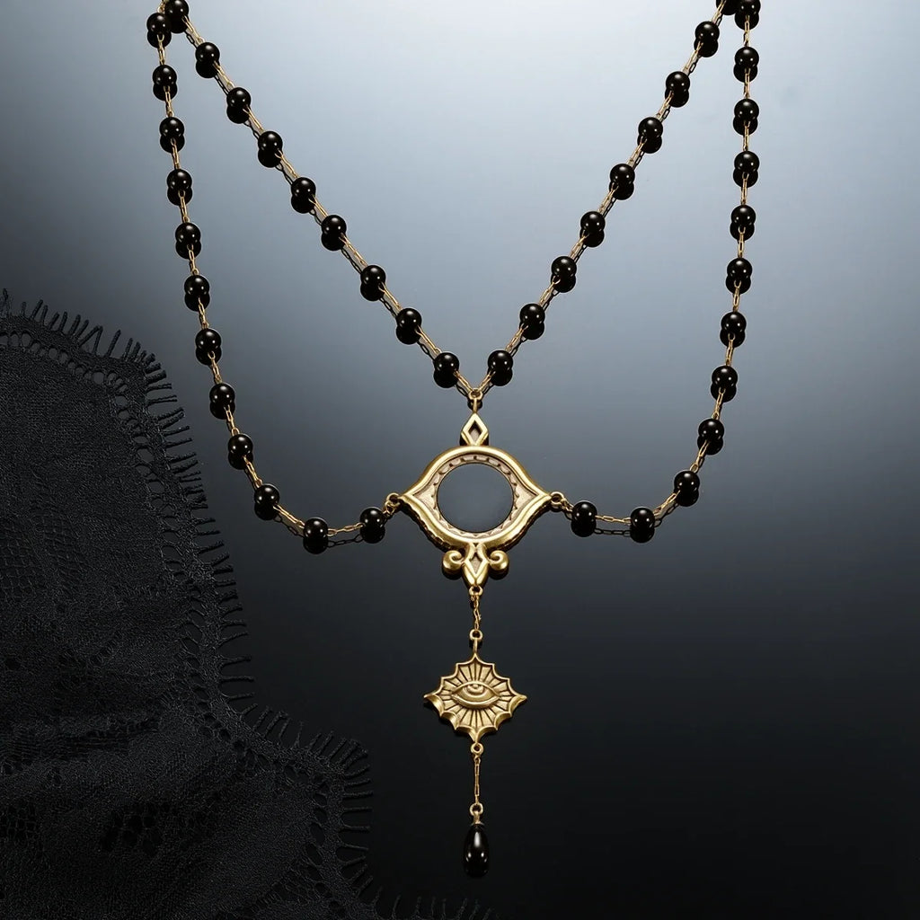 SCRYING MIRROR NECKLACE