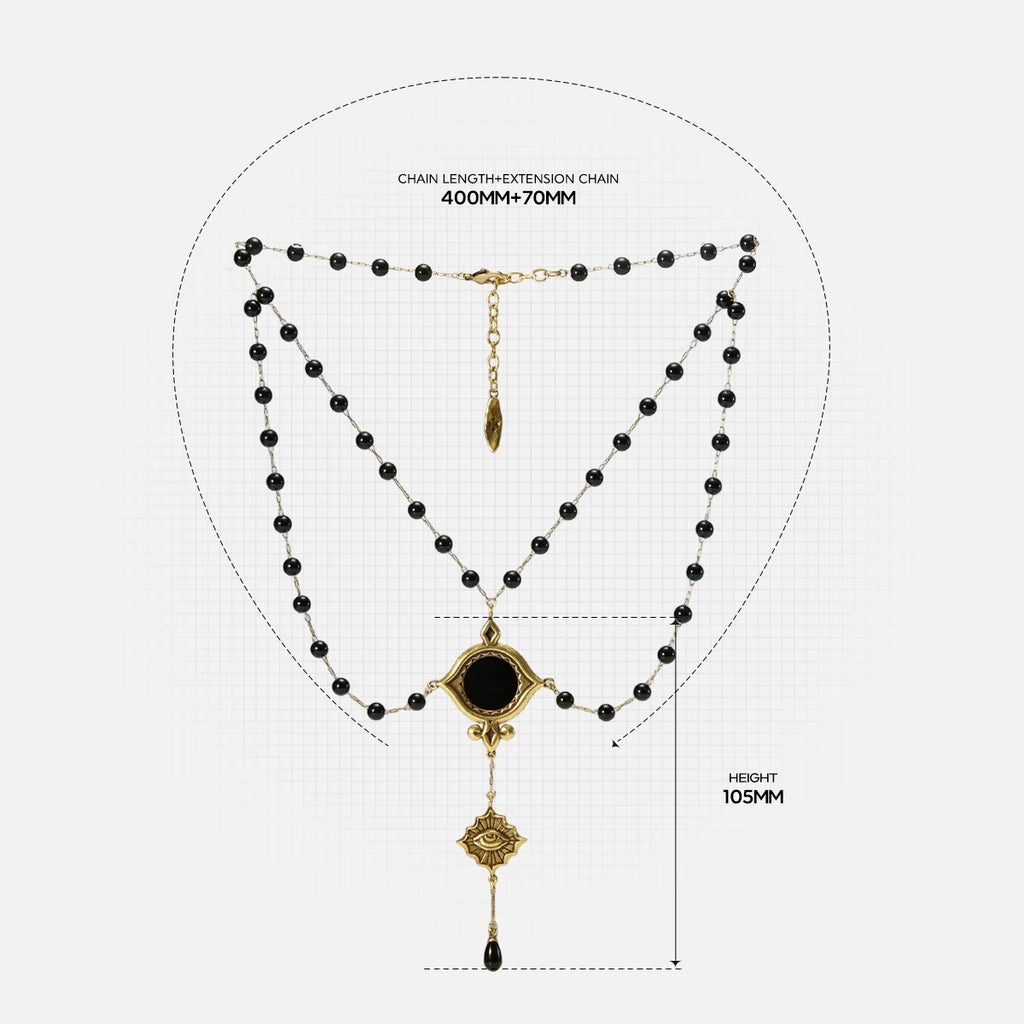 SCRYING MIRROR NECKLACE