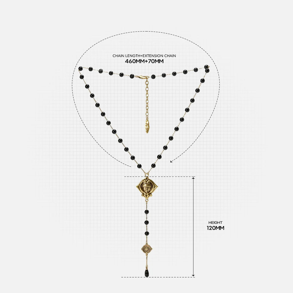 SECOND SIGHT LARIAT NECKLACE