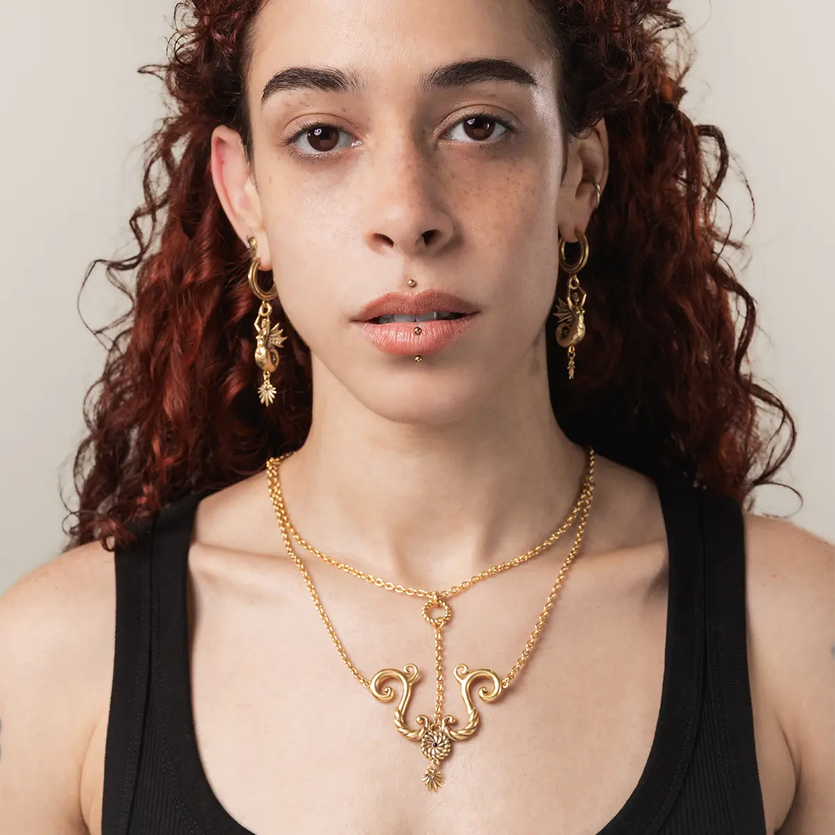 TIDEWORN KNOT NECKLACE