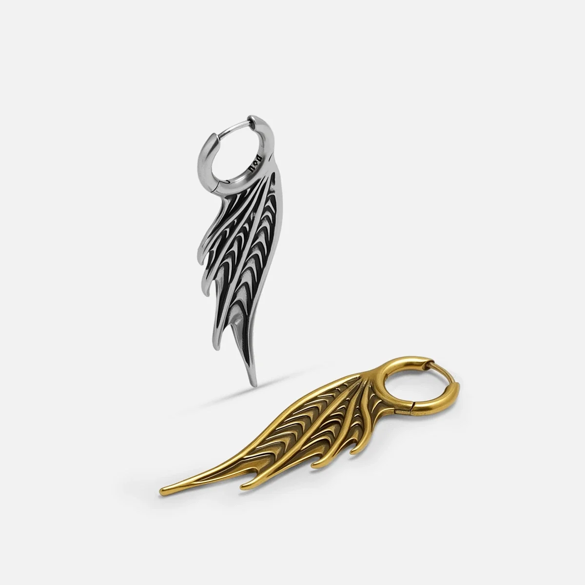 SPINED WING EARRINGS