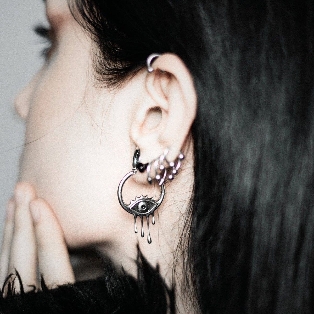 SURREALIST EYE EARRINGS