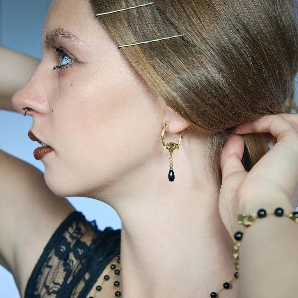 THORNED GAZE EARRINGS
