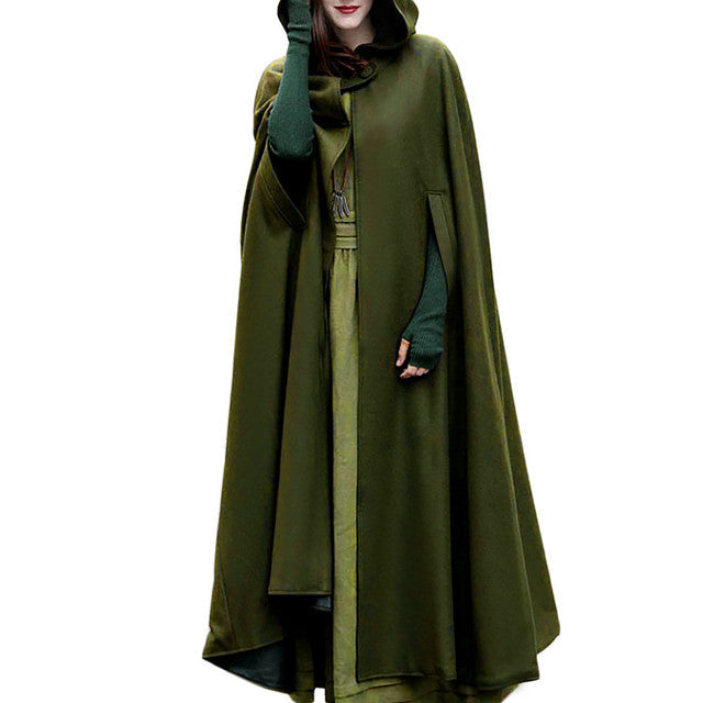 Women's Hooded Cloak - alternate lifestyle view (3 of 3)