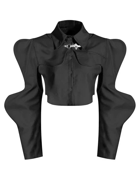 Women's Shaped Blouse - front studio view
