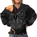 Women's Spider Hoodie - primary photo, shown with a person (1 of 2)