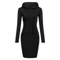 Gothic Hoodie Dress - front studio view (1 of 3)