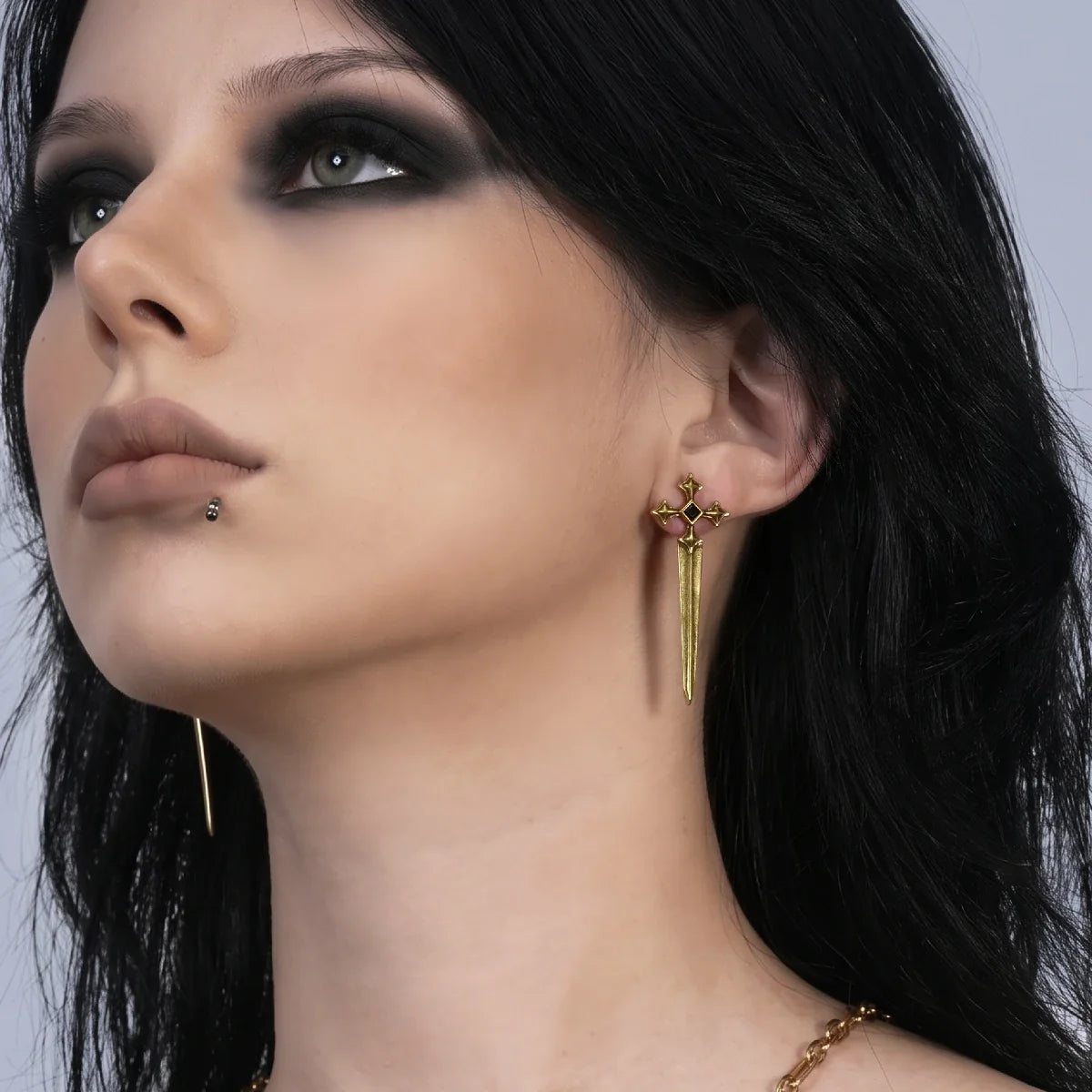 VESPER BLADE STUD EARRINGS