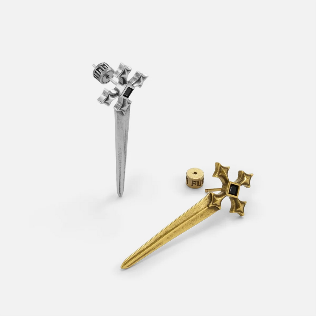 VESPER BLADE STUD EARRINGS