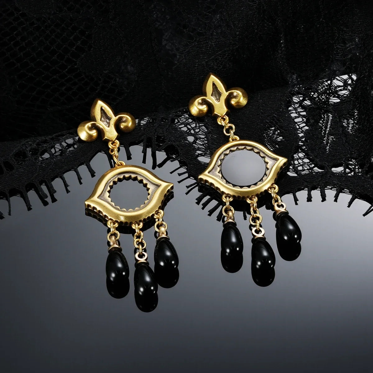 VOTIVE MIRROR EARRINGS