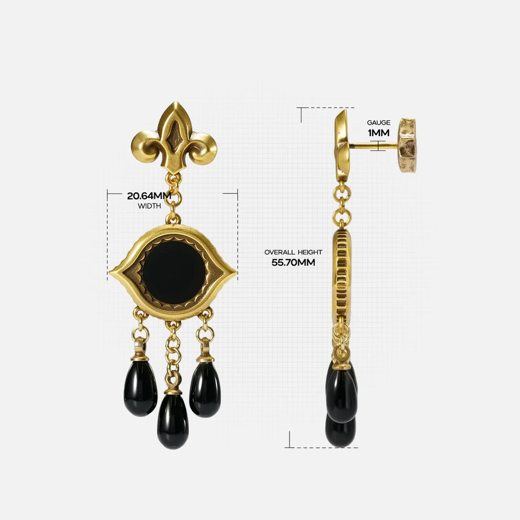 VOTIVE MIRROR EARRINGS