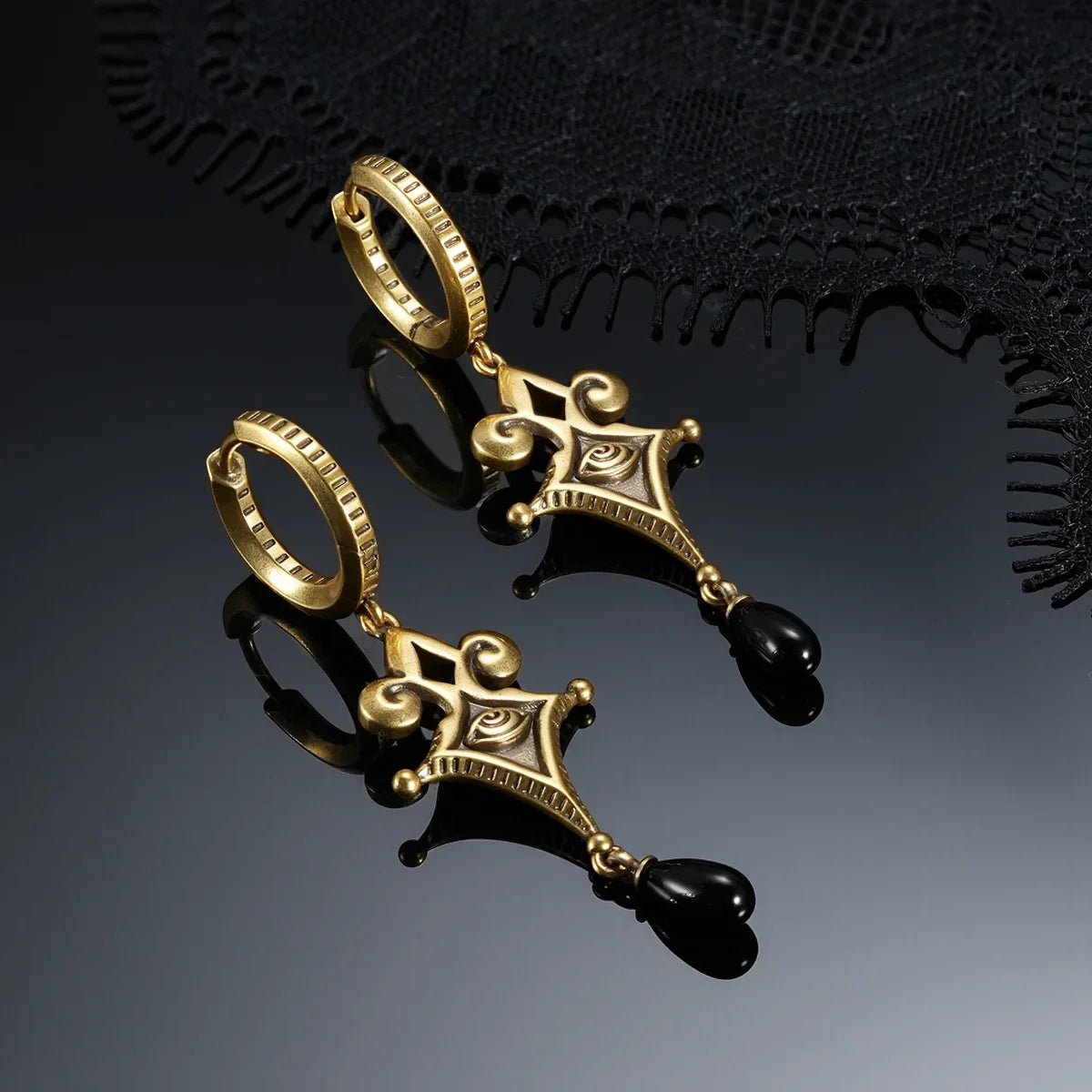 WATCHER'S TEAR EARRINGS