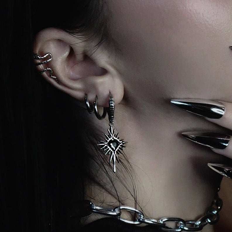 WINGED HEARTBURST EARRINGS