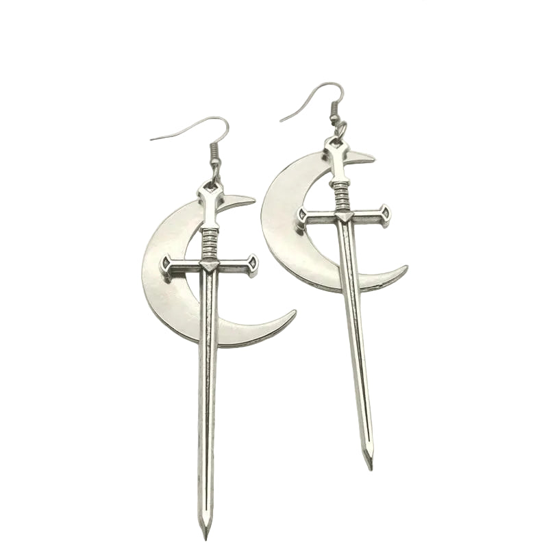 Witchy Warrior Earrings - alternate lifestyle view (2 of 3)