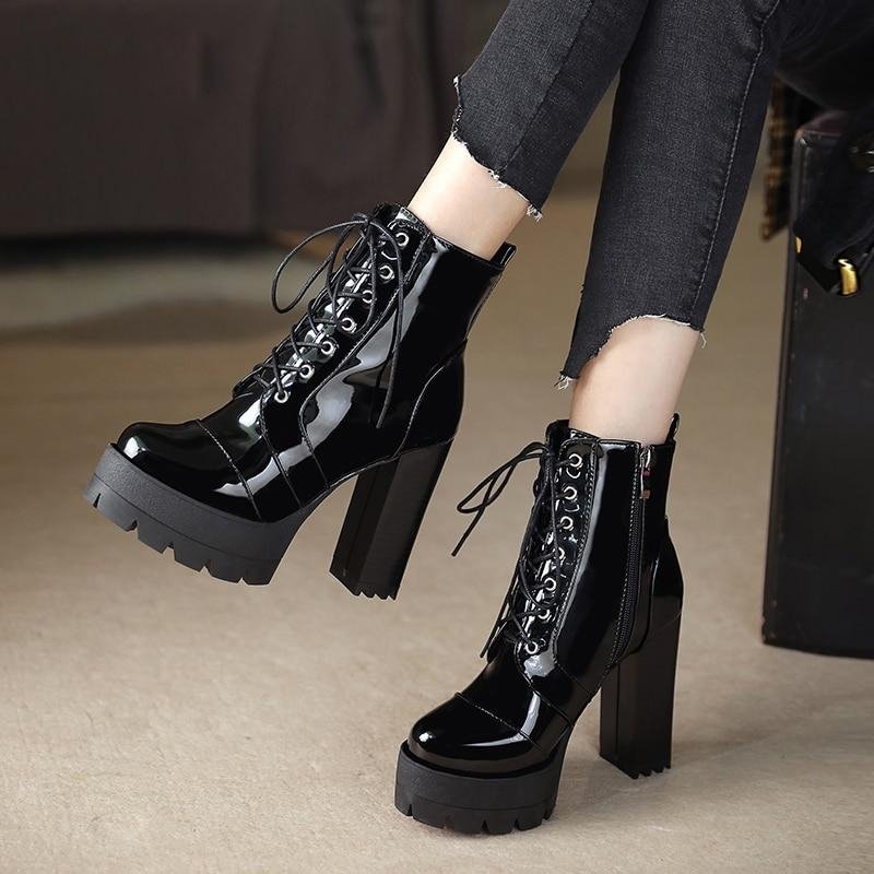 Lace High Heels