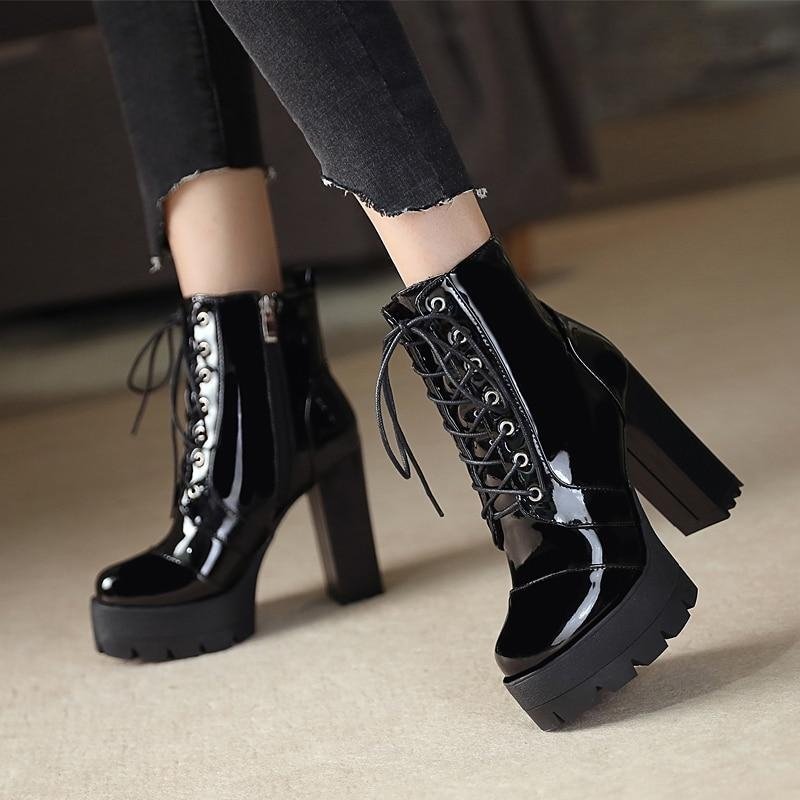 Lace High Heels